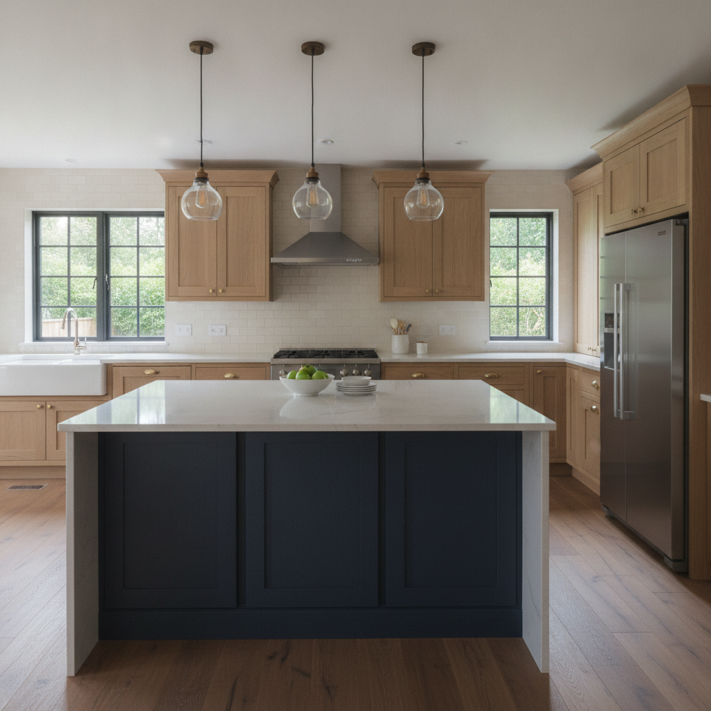 Kitchen Remodeling - No Face and No Text